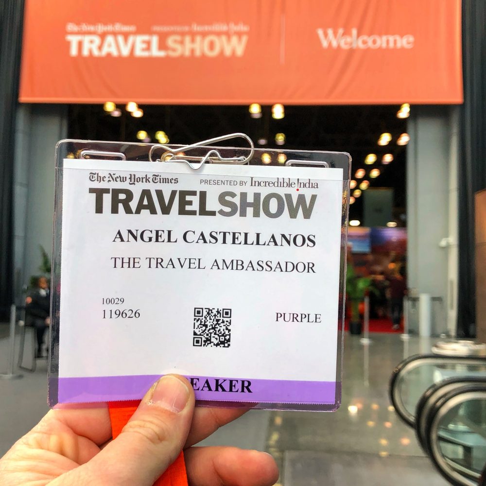 Angel Castellanos is a featured speaker at the New York Times Travel Show
